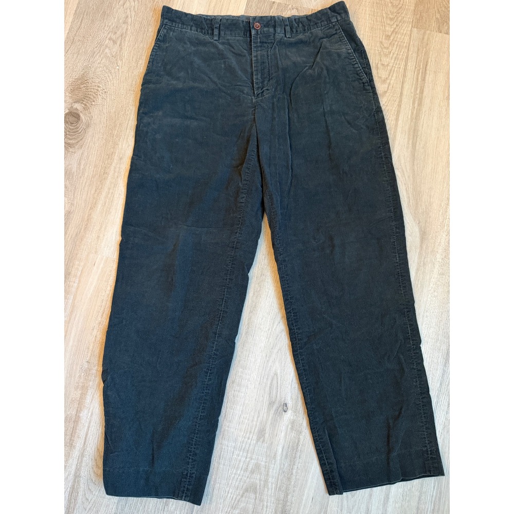 Polo Ralph Lauren Prospect Corduroy Pants Mens 33x30 Black Straight Leg